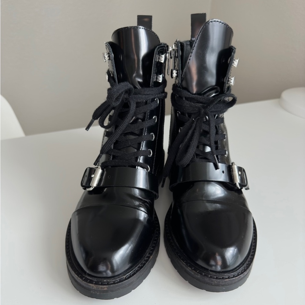 AllSaints Donita Combat Boot in mint condition. Size UE 37
